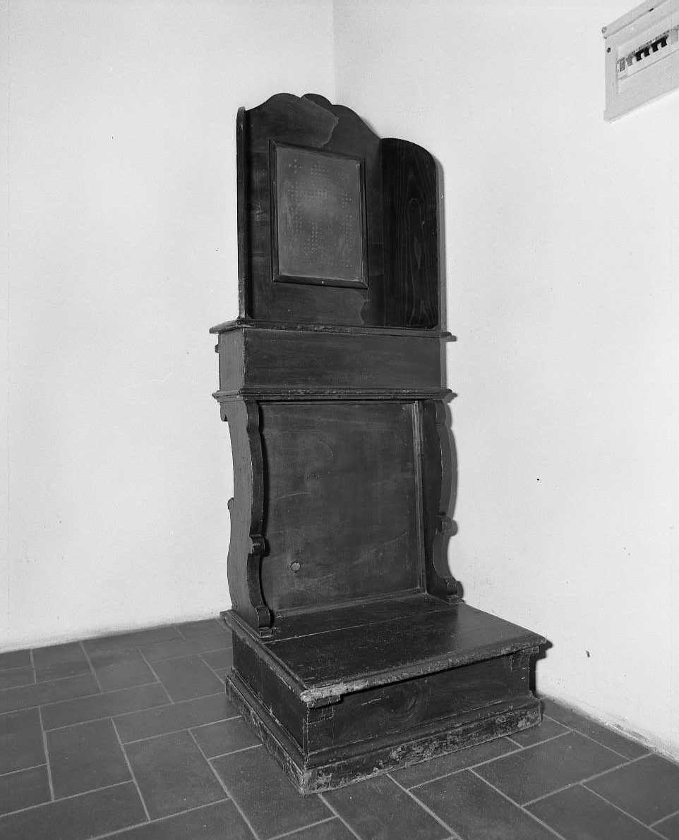 confessionale - bottega romagnola (sec. XIX)