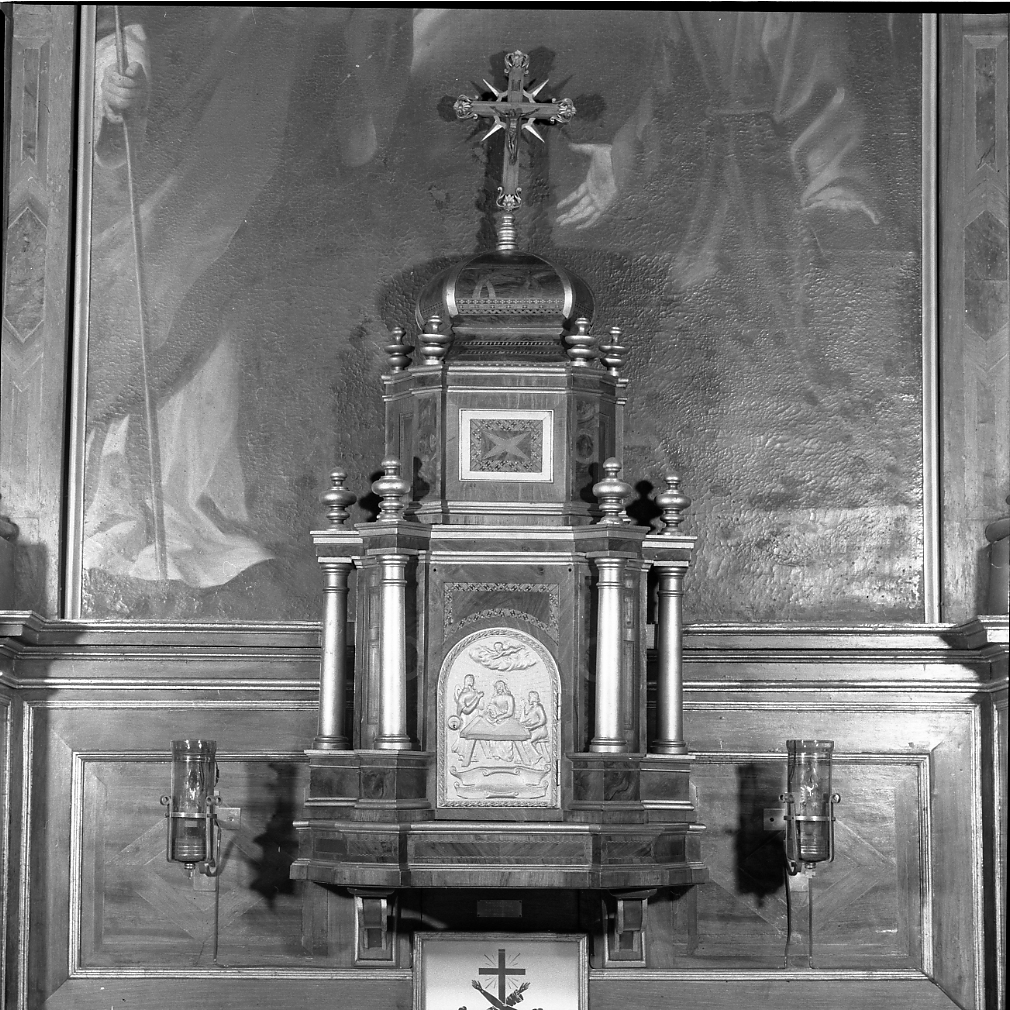 tabernacolo - a tempietto - bottega romagnola (secc. XVIII/ XIX)