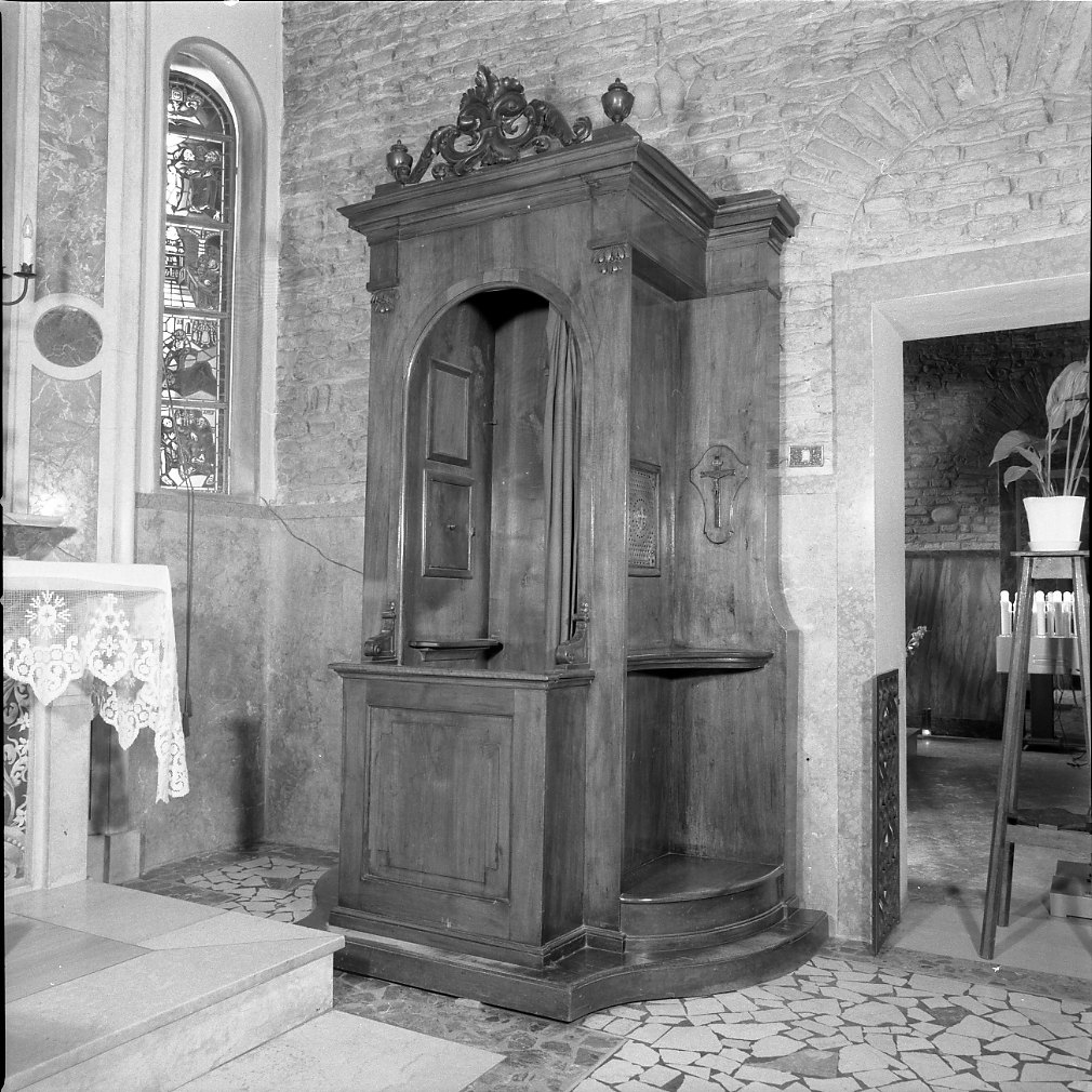 confessionale - bottega romagnola (sec. XVIII)
