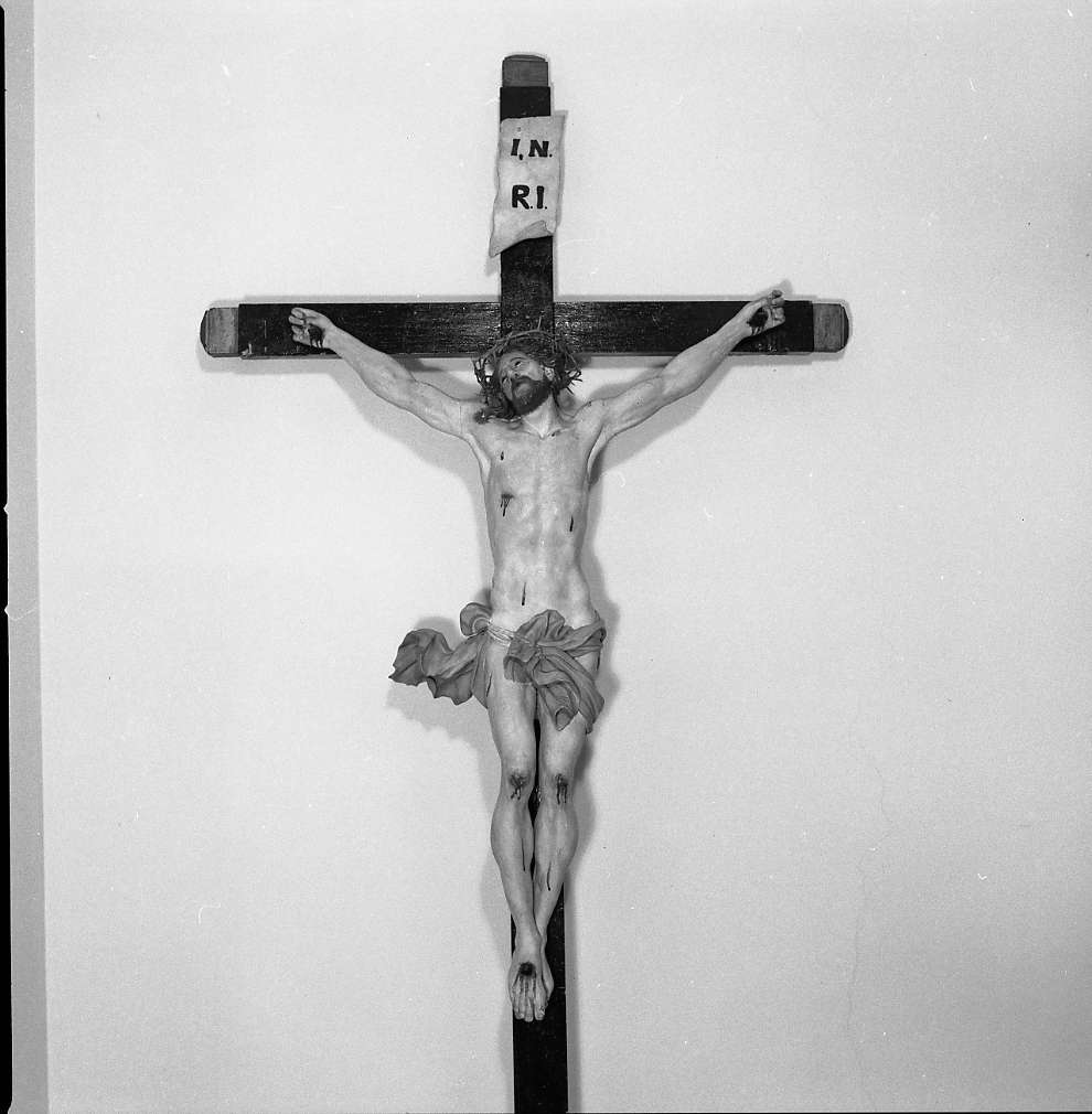 crocifisso - ambito romagnolo (seconda metà sec. XIX)