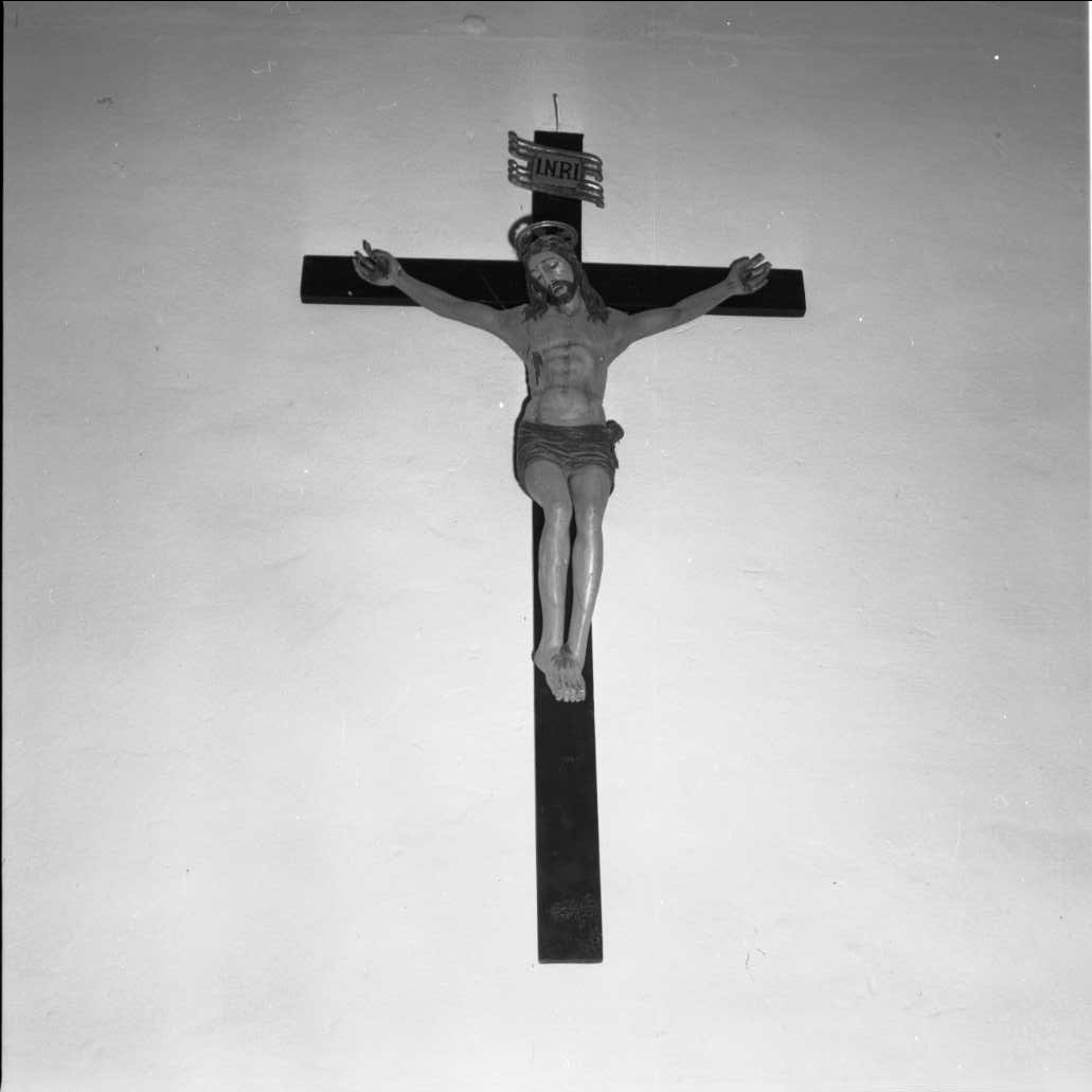 Cristo crocifisso (scultura) - ambito Italia centrale (secc. XIV/ XV)