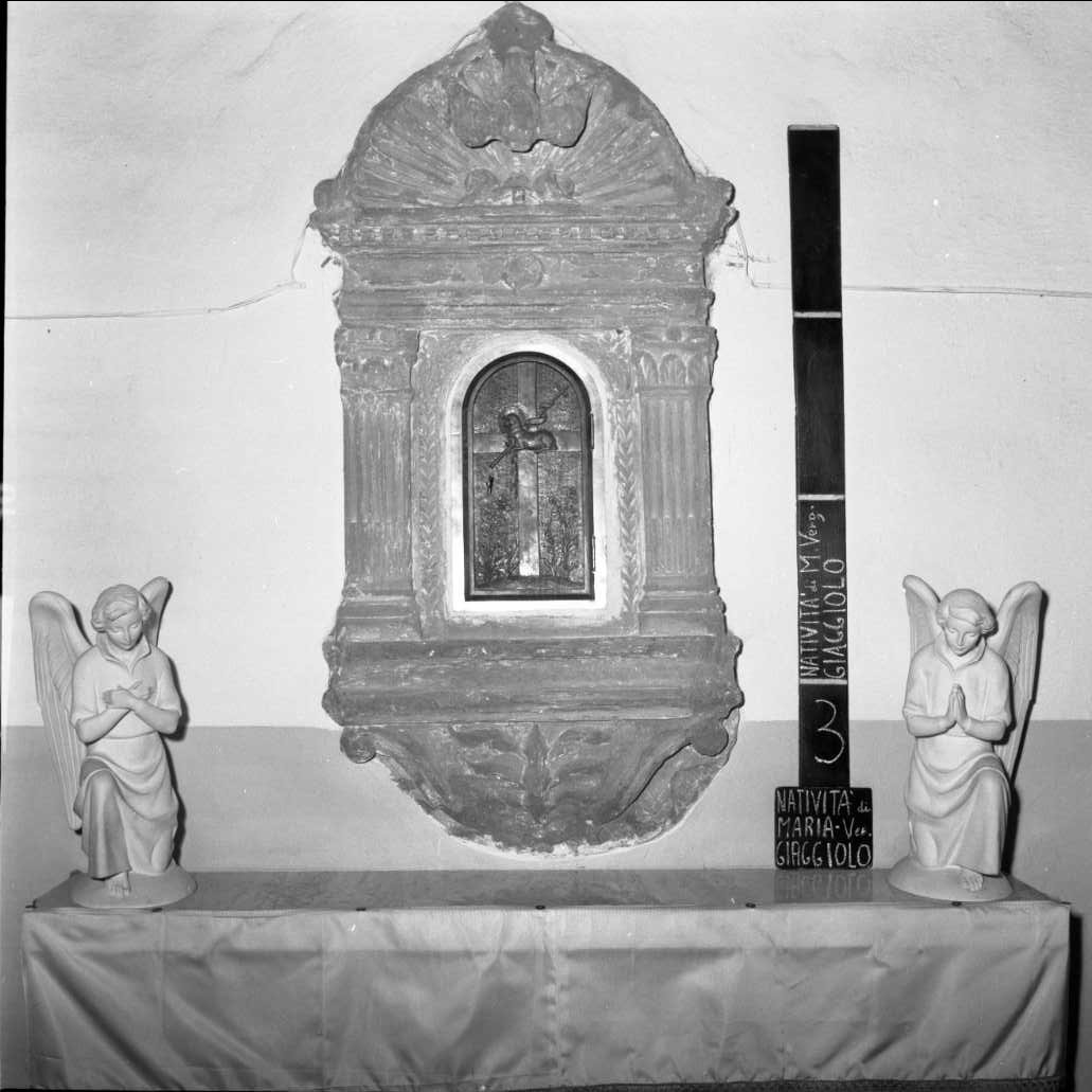 tabernacolo murale - bottega toscana (sec. XV)