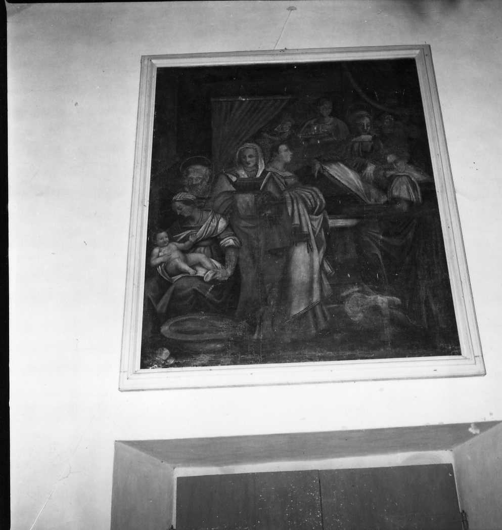 nascita di Maria Vergine (dipinto) - ambito toscano (prima metà sec. XVII)