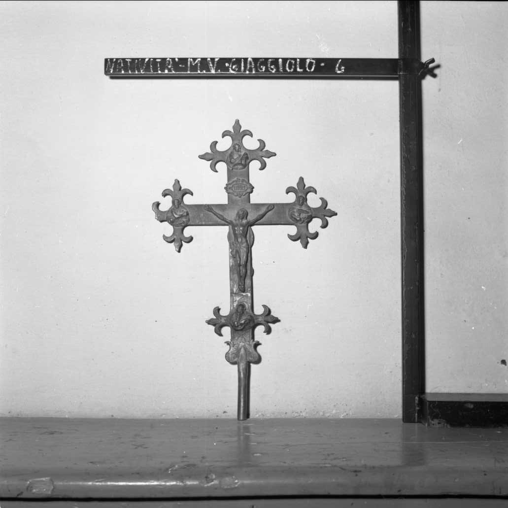 croce processionale - bottega toscana (sec. XVI)