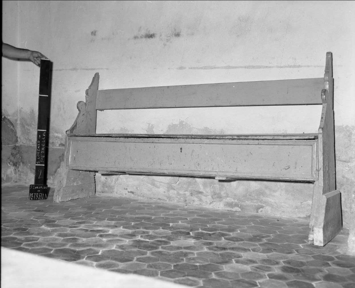 cassapanca - bottega romagnola (sec. XVII)