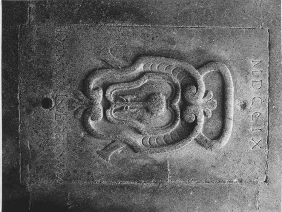 lapide tombale - bottega romagnola (sec. XVIII)