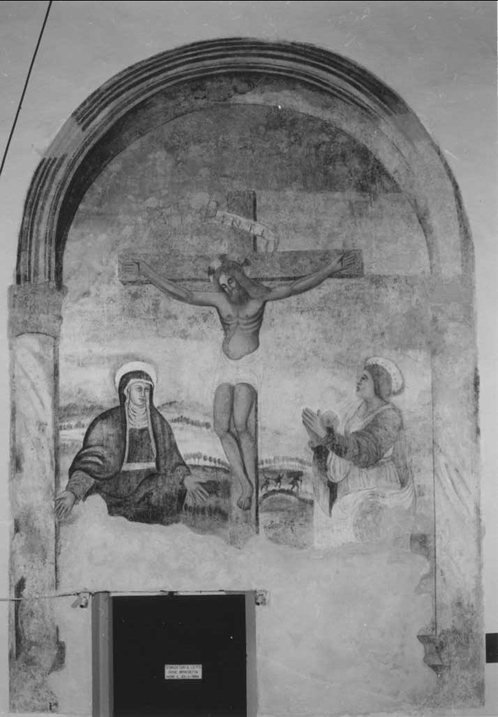 crocifissione di Cristo (dipinto) - ambito romagnolo (sec. XIX)