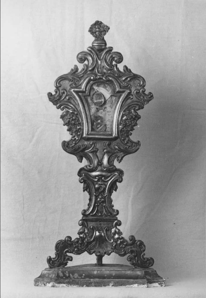 reliquiario - a tabella, serie - bottega romagnola (sec. XIX)