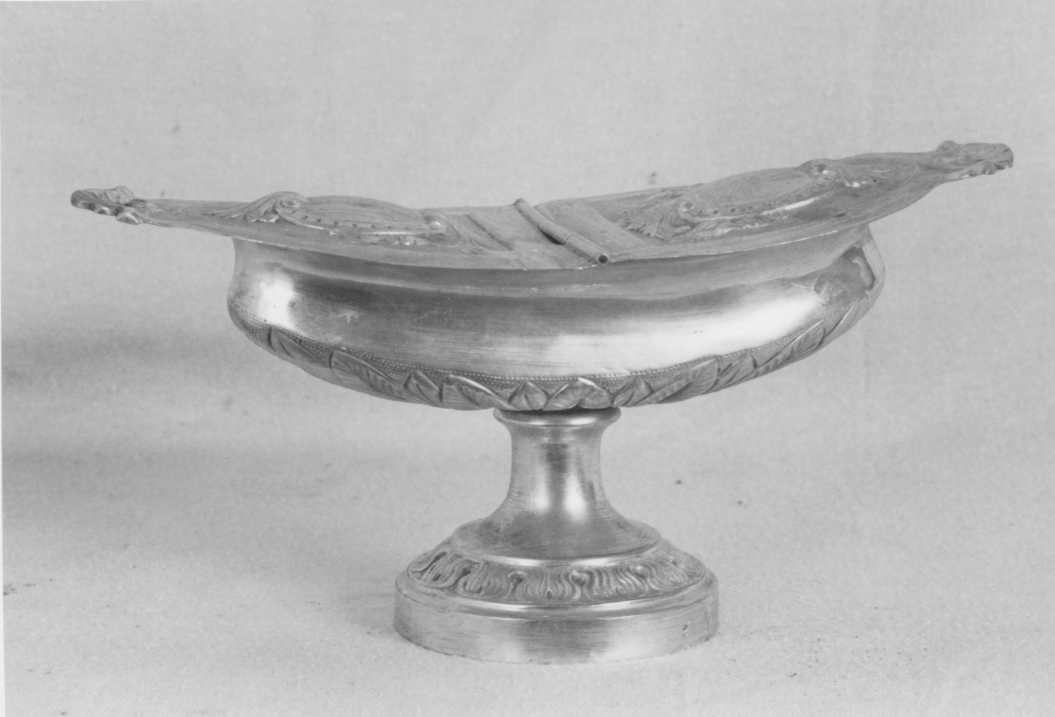 navicella portaincenso - bottega romagnola (sec. XIX)