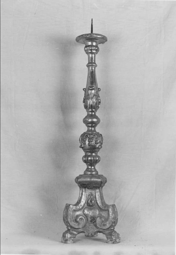 candeliere, serie - bottega romagnola (prima metà sec. XIX)