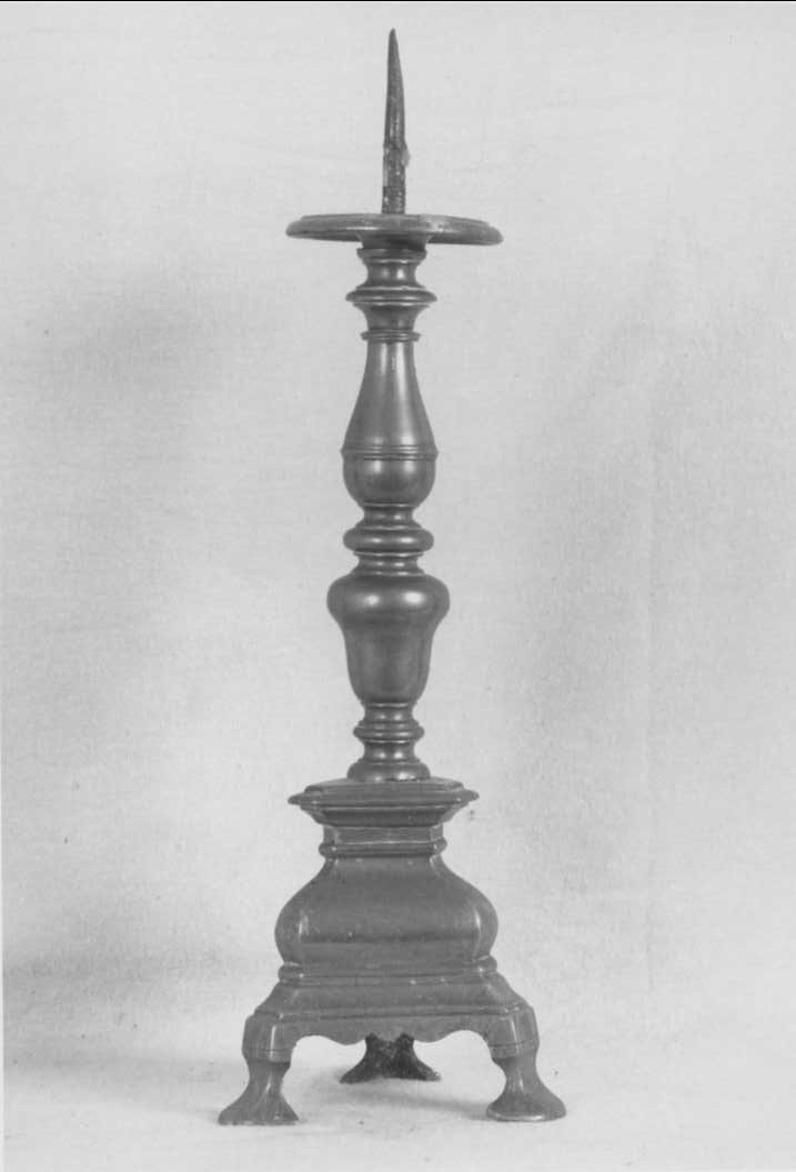 candeliere, serie - bottega romagnola (sec. XVIII)