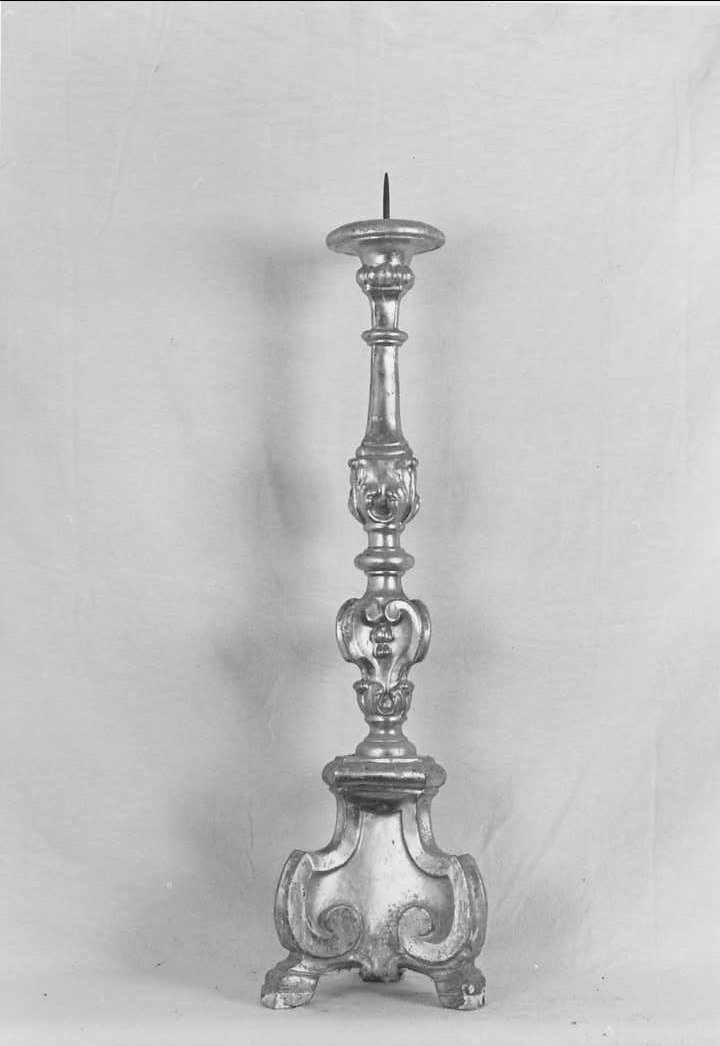 candeliere, serie - bottega romagnola (seconda metà sec. XVIII)