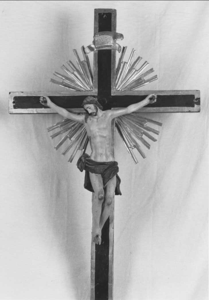 crocifisso - bottega romagnola (prima metà sec. XIX)