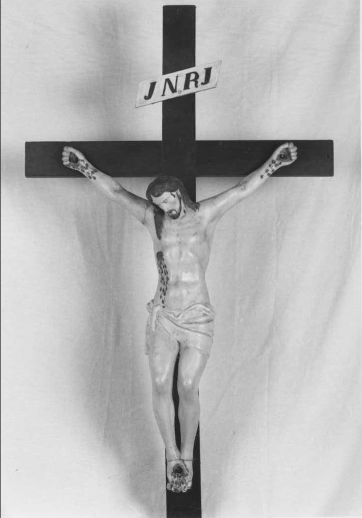 crocifisso - bottega romagnola (sec. XIX)