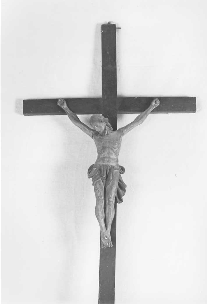 crocifisso - bottega romagnola (prima metà sec. XIX)