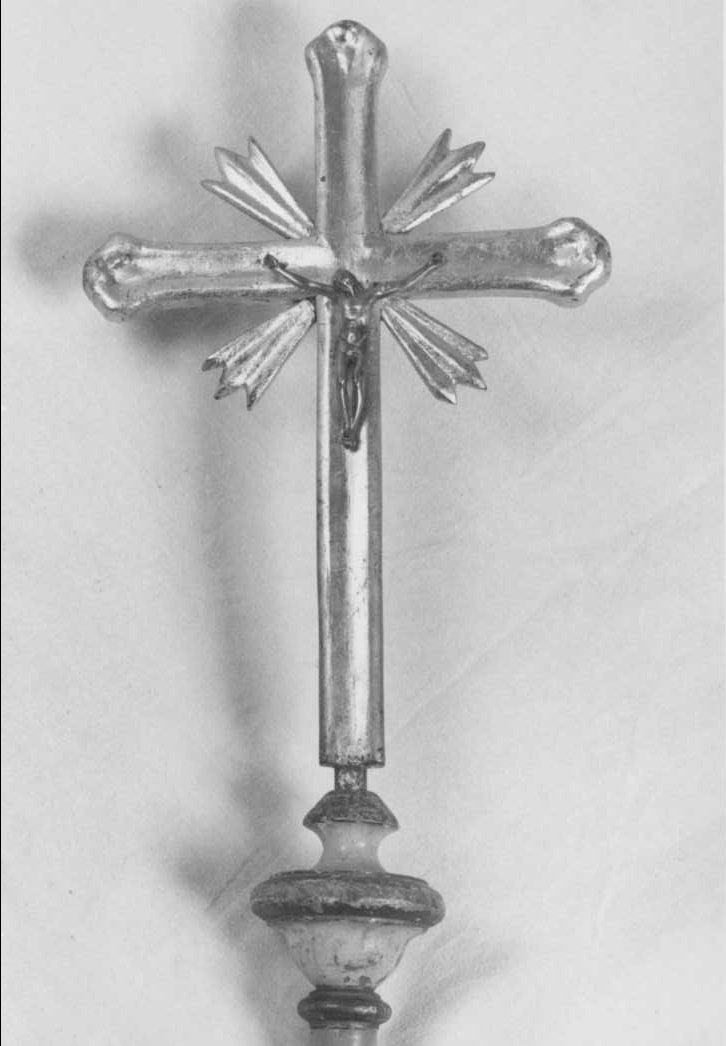 croce processionale - bottega romagnola (sec. XIX)