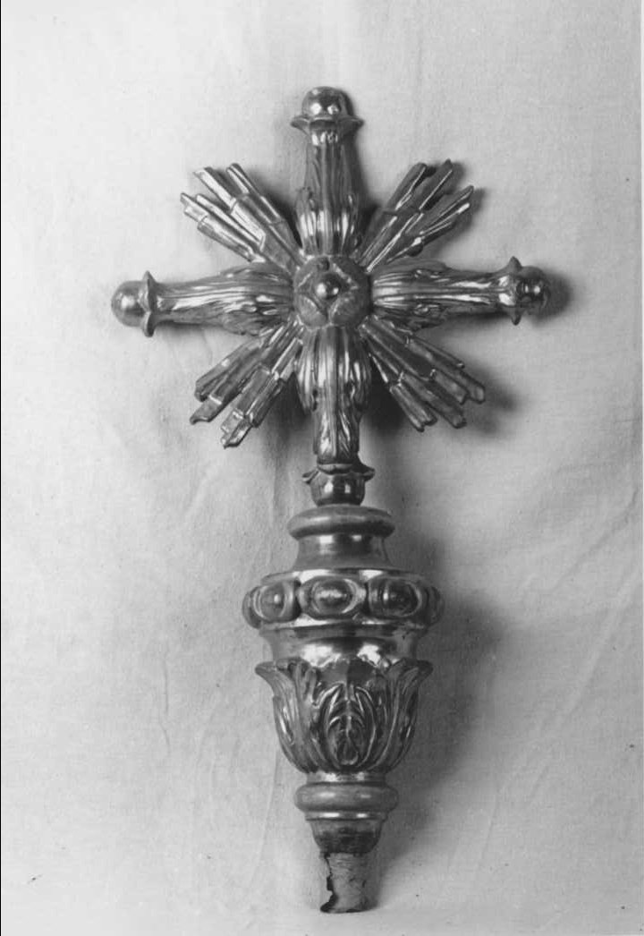croce processionale - bottega romagnola (sec. XIX)