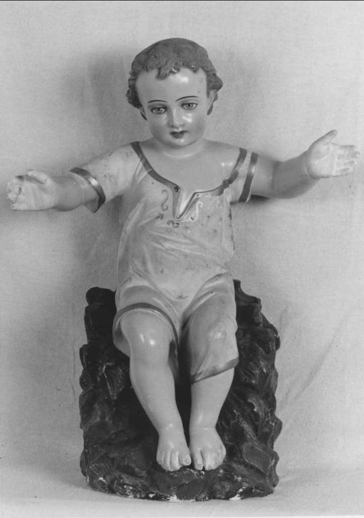 Gesù Bambino (statua) - ambito romagnolo (seconda metà sec. XIX)