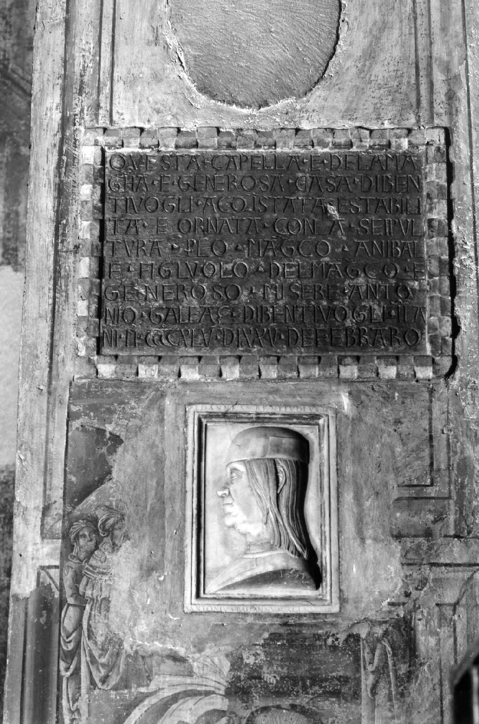 ritratto di Giovanni II Bentivoglio (rilievo) di Raibolini Francesco detto Francesco Francia (sec. XV)