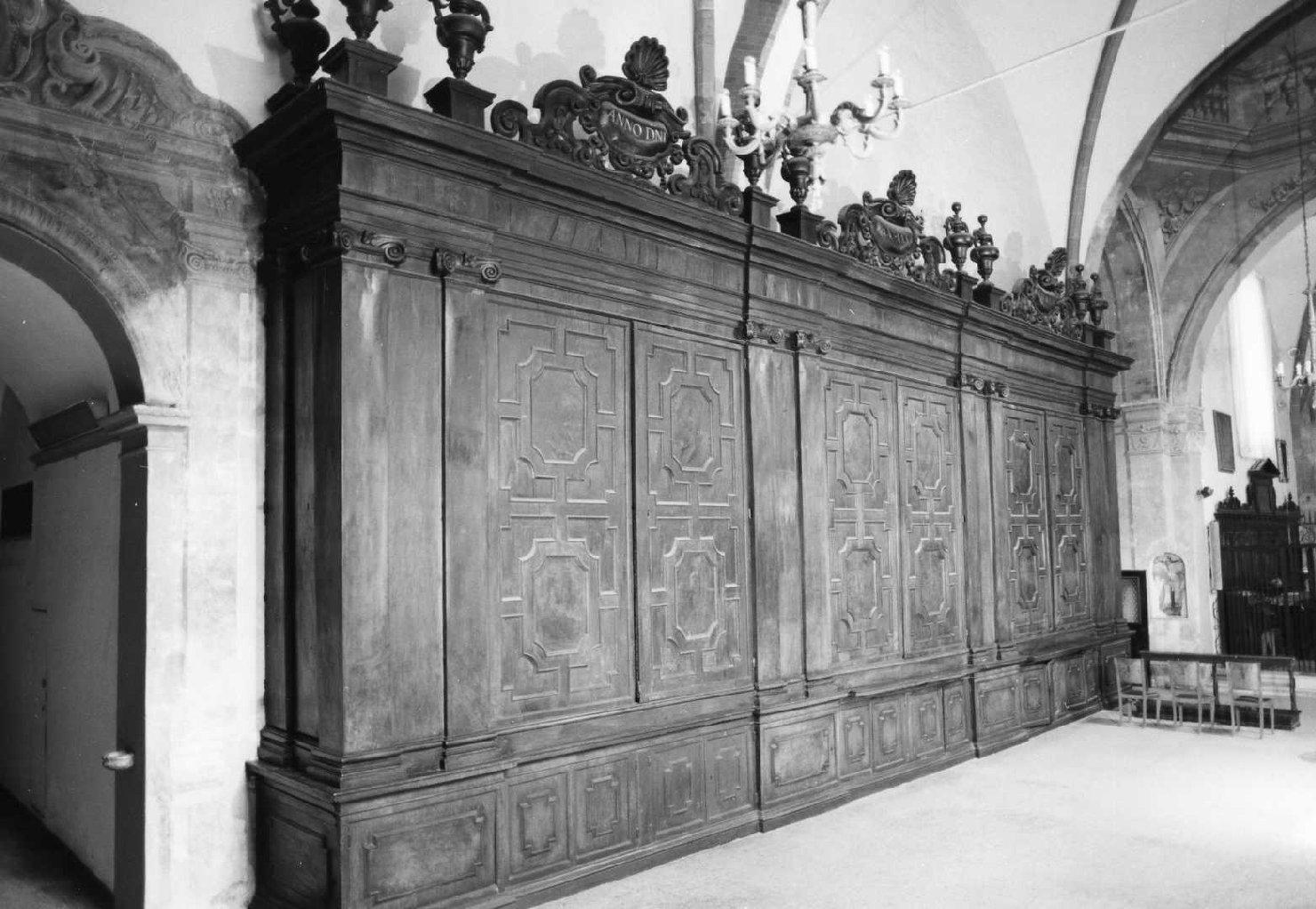 armadio monumentale di Lanzani Giovanni Antonio (sec. XVII)