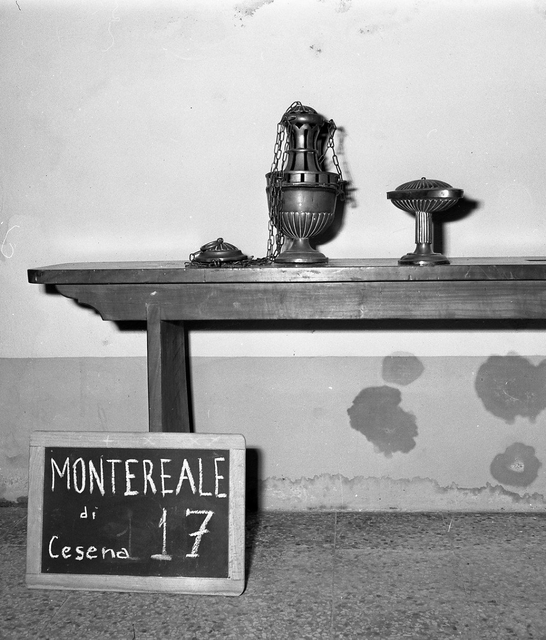 turibolo, elemento d'insieme - bottega emiliano-romagnola (fine sec. XIX)