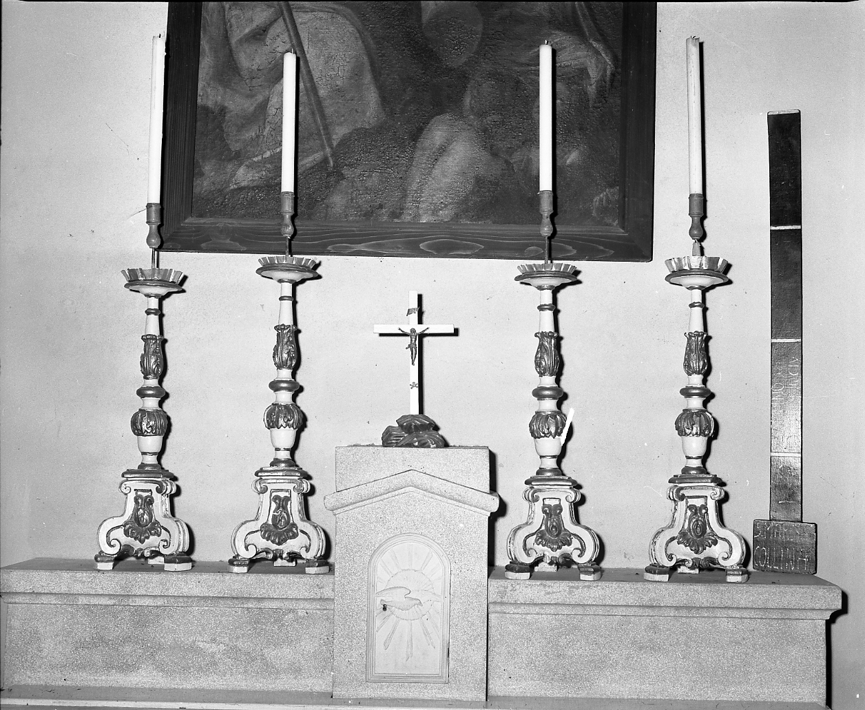 candeliere, serie - bottega toscana (sec. XVIII)