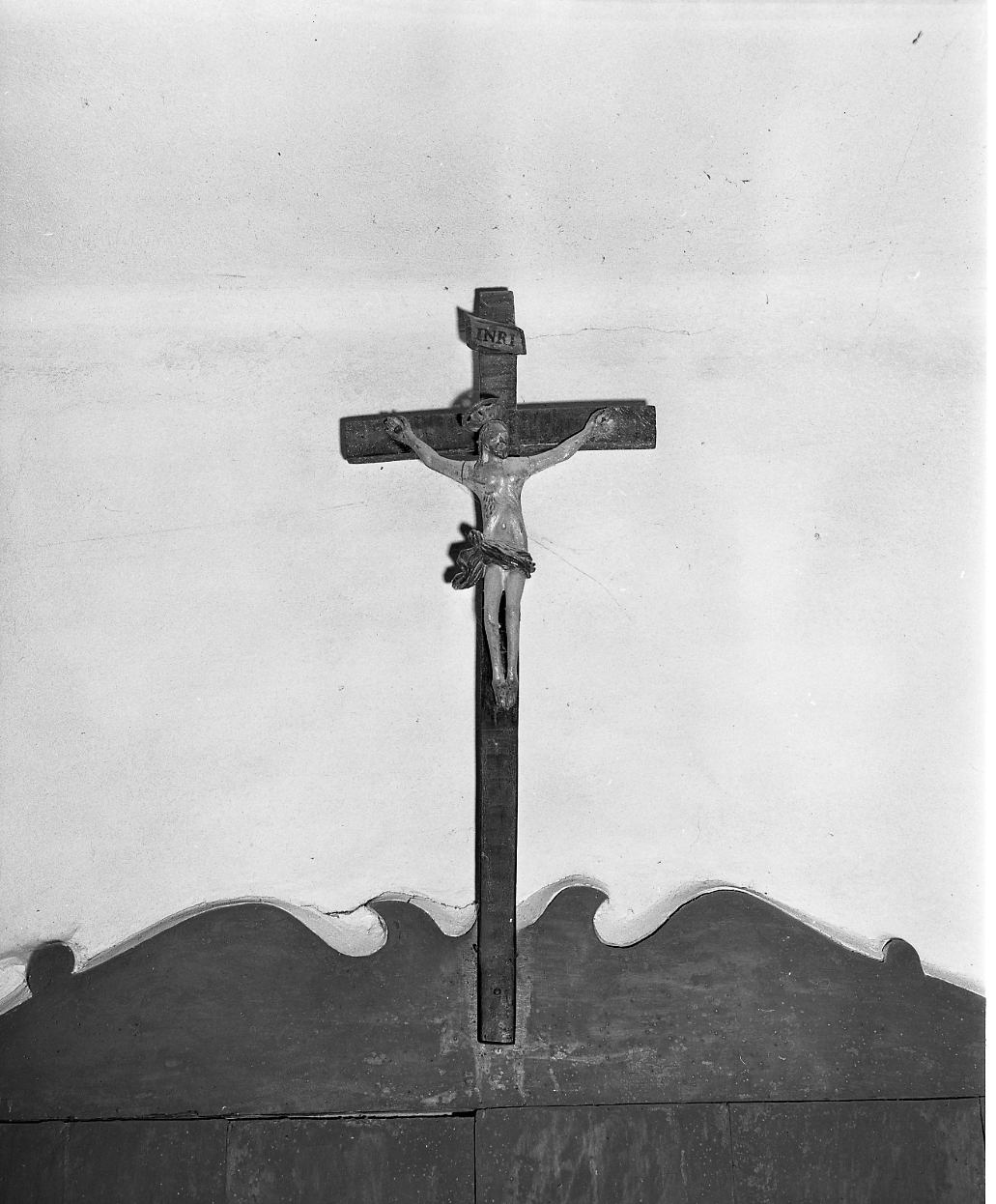 Cristo crocifisso (scultura) - ambito Italia centro-settentrionale (secc. XV/ XVI)