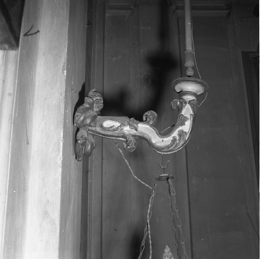 candeliere da parete, coppia - bottega toscana (sec. XVIII)