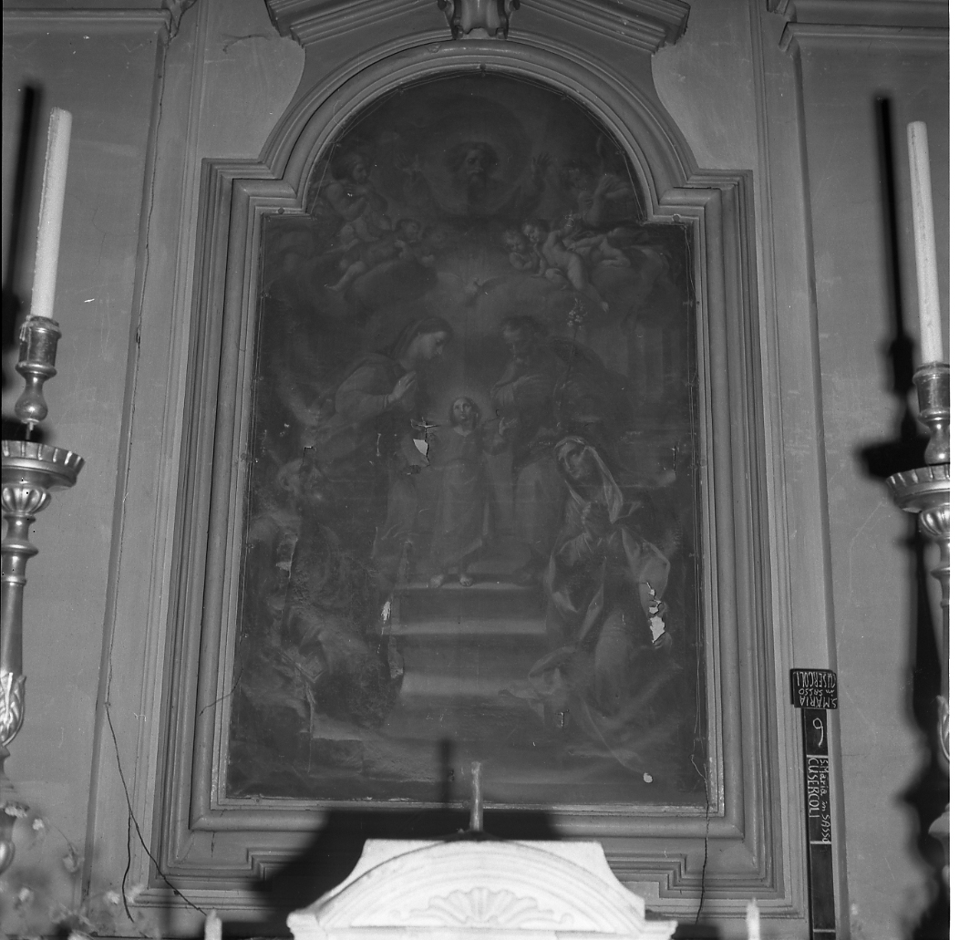 Sacra Famiglia (dipinto) - ambito romagnolo (sec. XVIII)