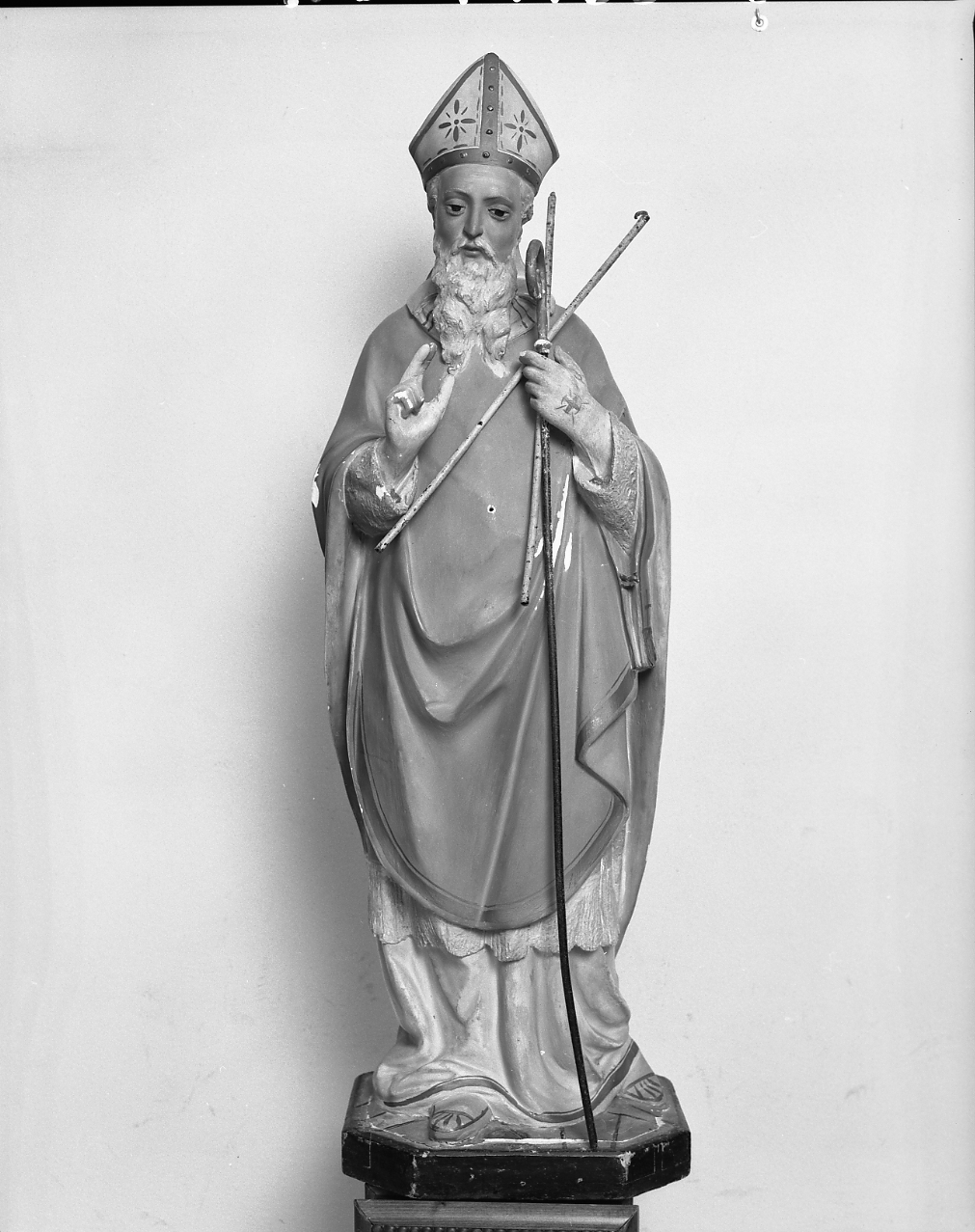 San Biagio (statuetta) - ambito faentino (?) (fine sec. XIX)