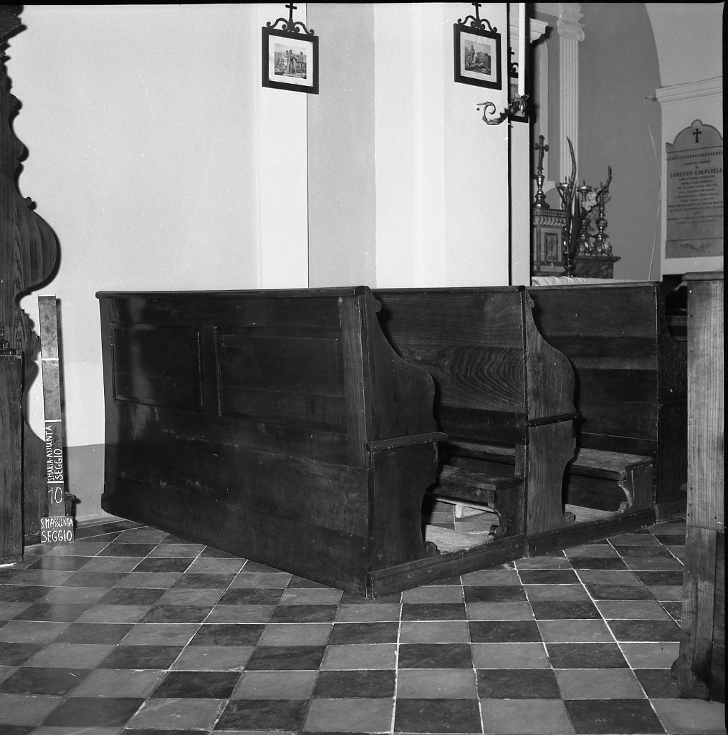 panca, serie - bottega romagnola (sec. XIX)