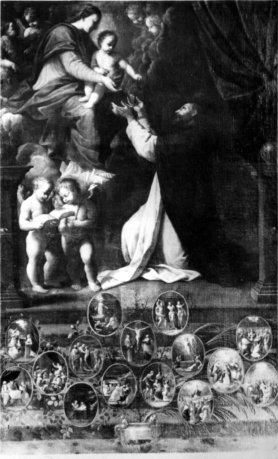 Madonna del Rosario (dipinto) di Reni Guido (sec. XVI)