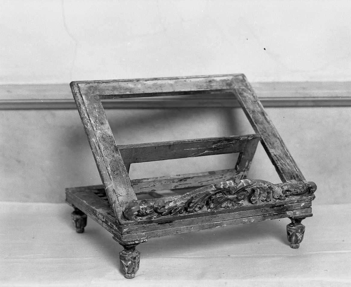 leggio - bottega romagnola (secc. XVIII/ XIX)