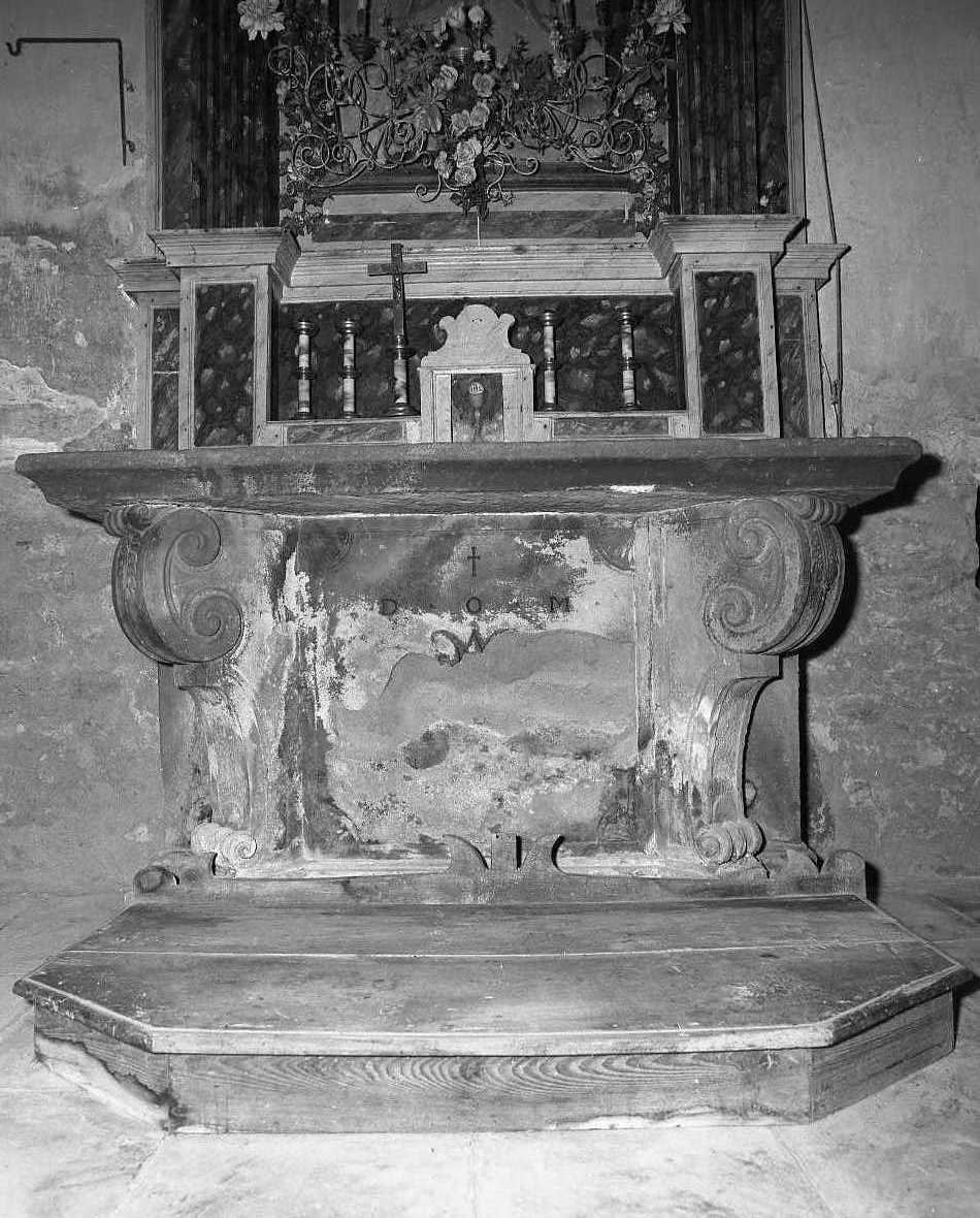 altare - bottega tosco-romagnola (terzo quarto sec. XIX)