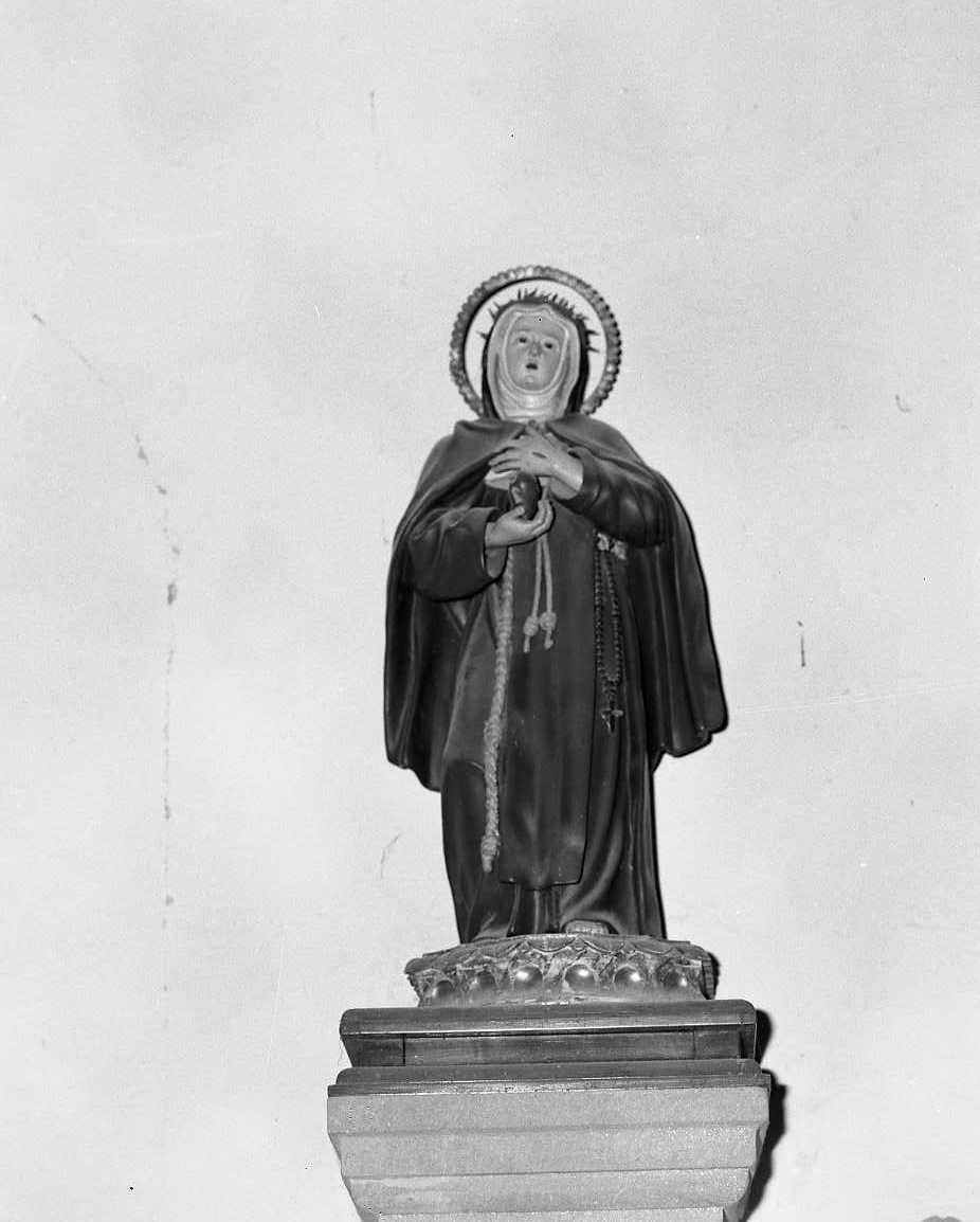 Santa Veronica Giuliani (statuetta) - bottega faentina (sec. XIX)