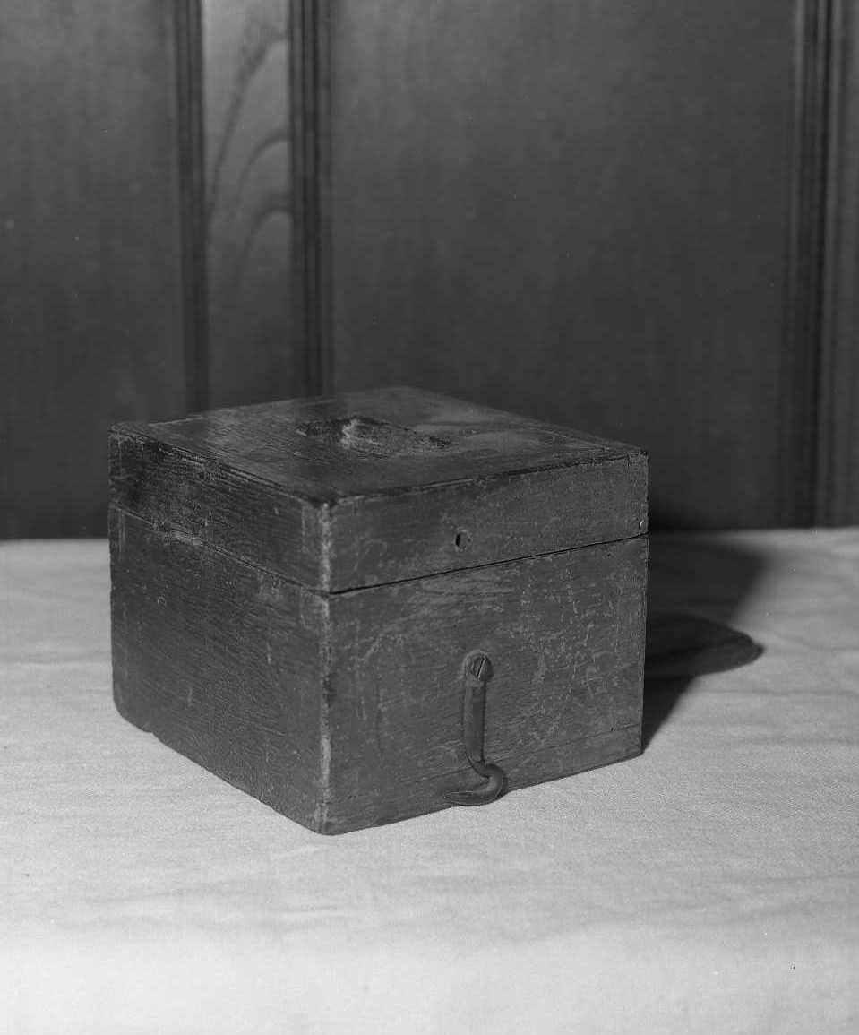 cassetta per elemosine - bottega tosco-romagnola (secc. XIX/ XX)