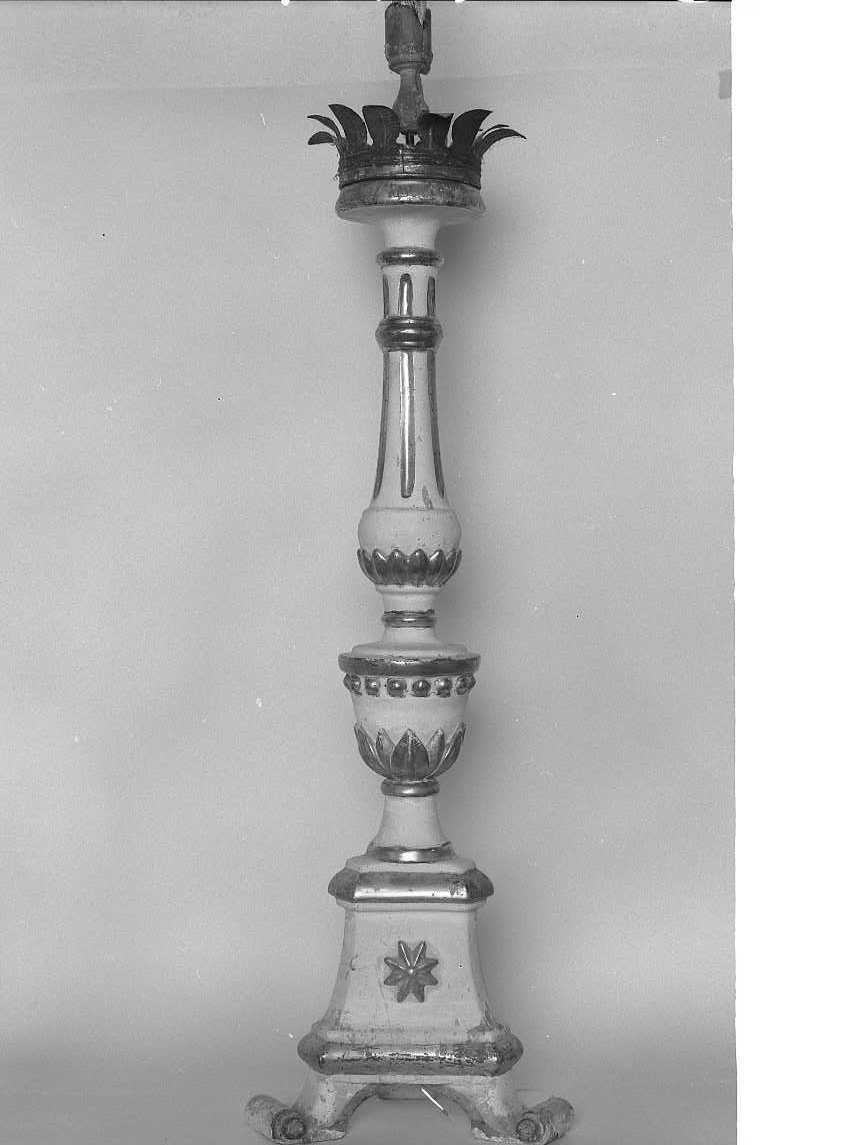 candeliere, serie - bottega romagnola (prima metà sec. XIX)