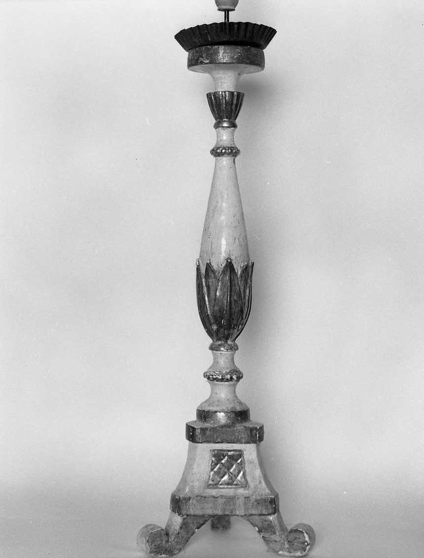 candeliere - bottega romagnola (prima metà sec. XIX)