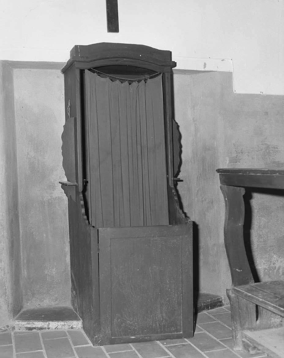 confessionale - bottega tosco-romagnola (sec. XIX)