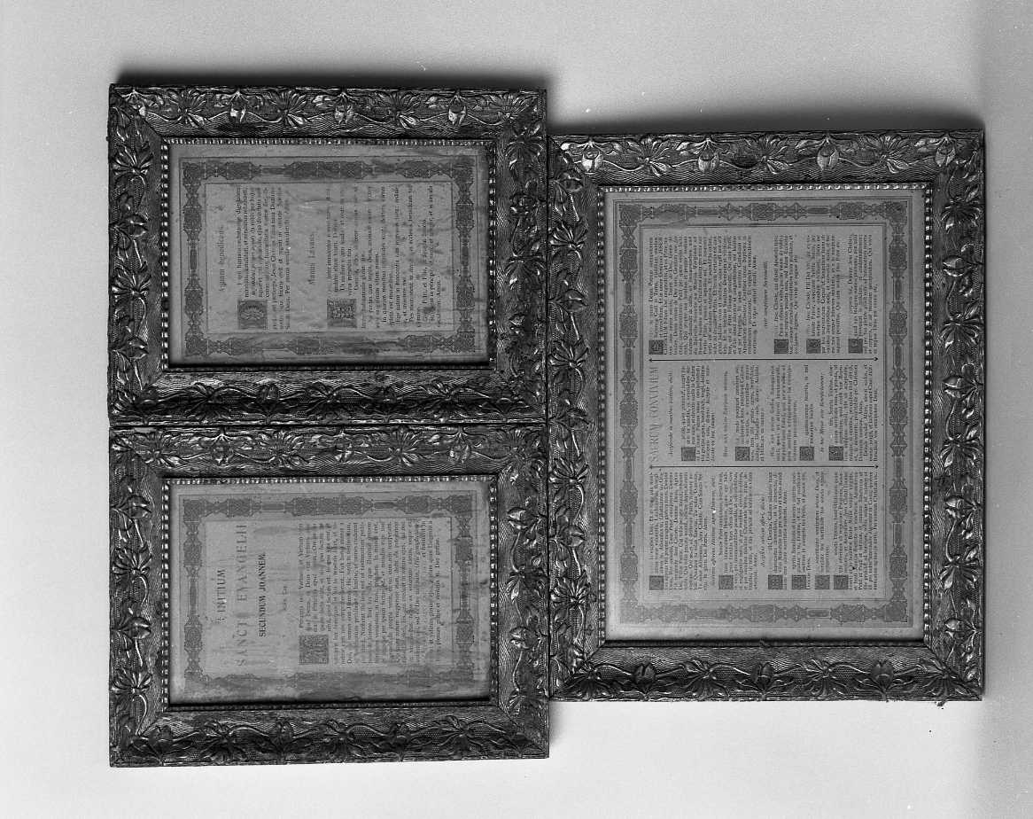 cornice, serie - bottega romagnola (primo quarto sec. XX)