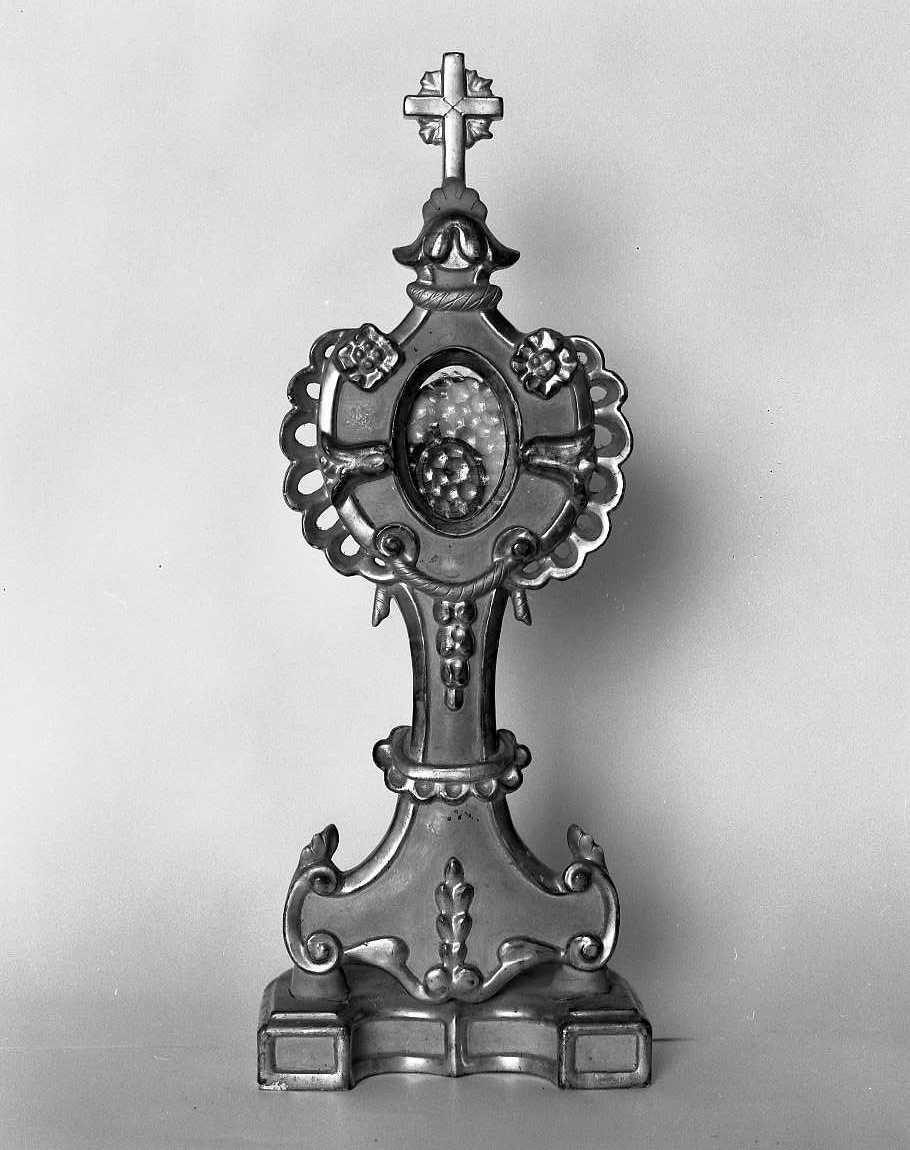 reliquiario - bottega romagnola (sec. XIX)