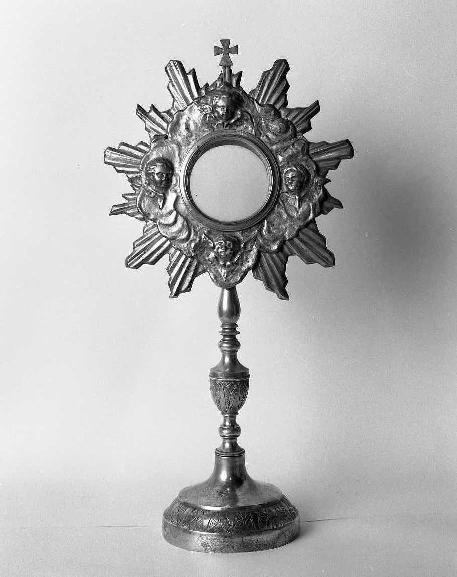 ostensorio - bottega romagnola (sec. XIX)