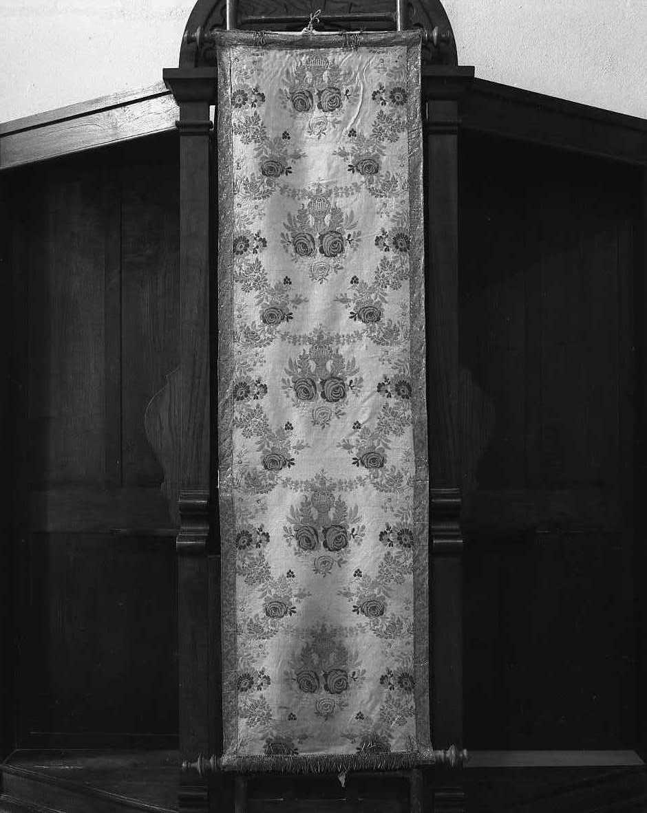 stendardo processionale - manifattura tosco-romagnola (sec. XIX)