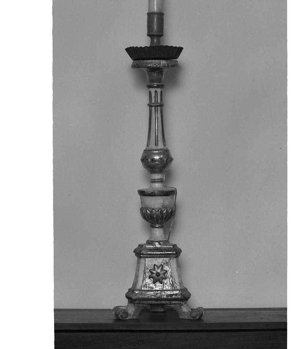 candeliere, serie - bottega romagnola (primo quarto sec. XIX)