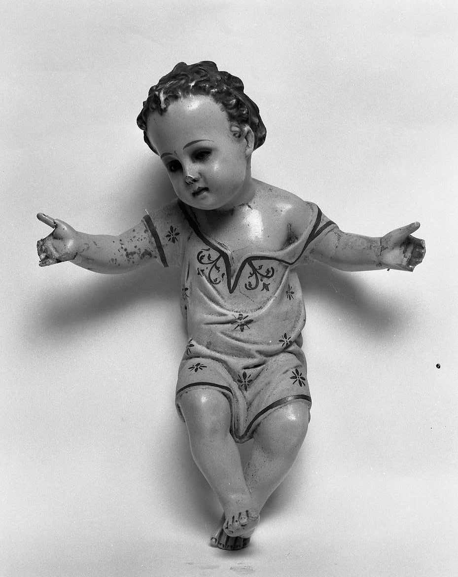 Gesù Bambino (statuetta) - bottega faentina (ultimo quarto sec. XIX)