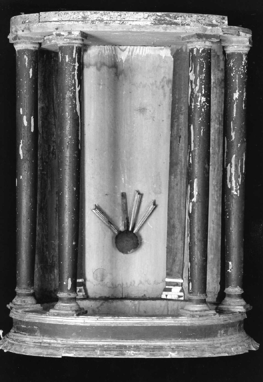 baldacchino processionale, frammento - manifattura tosco-romagnola (sec. XIX)