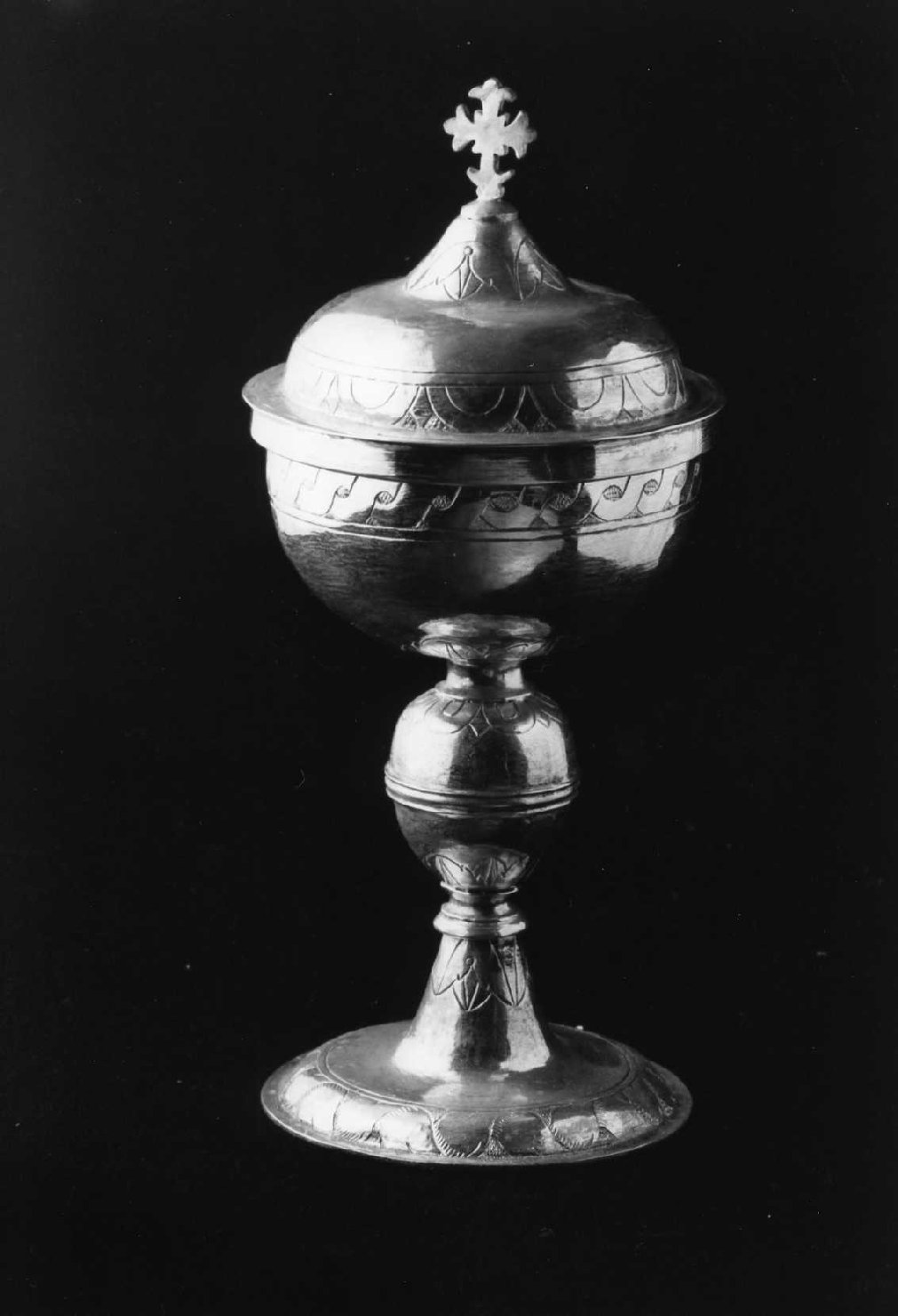 pisside - manifattura romagnola (sec. XIX)