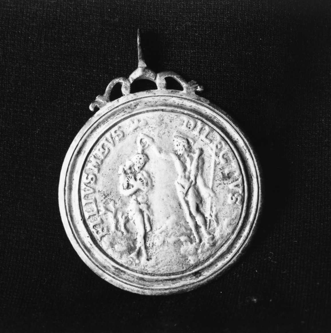 battesimo di Cristo (ex voto, elemento d'insieme) - manifattura romagnola (sec. XVII)