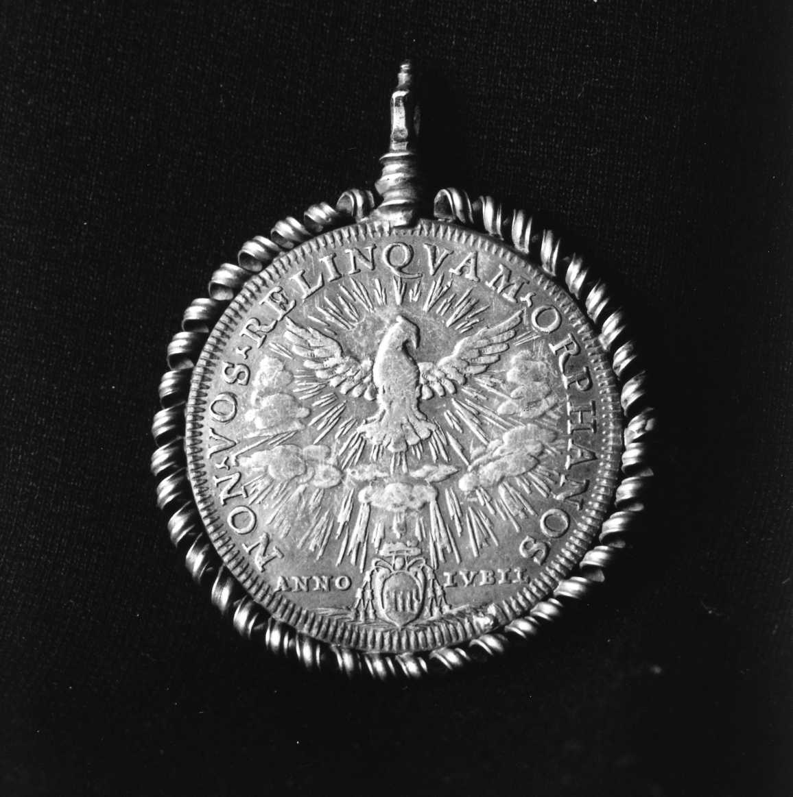 Aquila imperiale (ex voto, elemento d'insieme) - manifattura romagnola (sec. XIX)