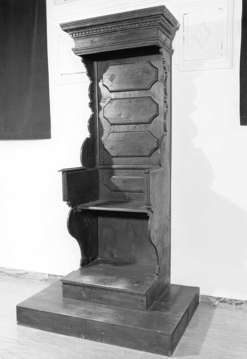 trono - produzione tosco-romagnola (seconda metà sec. XIX)